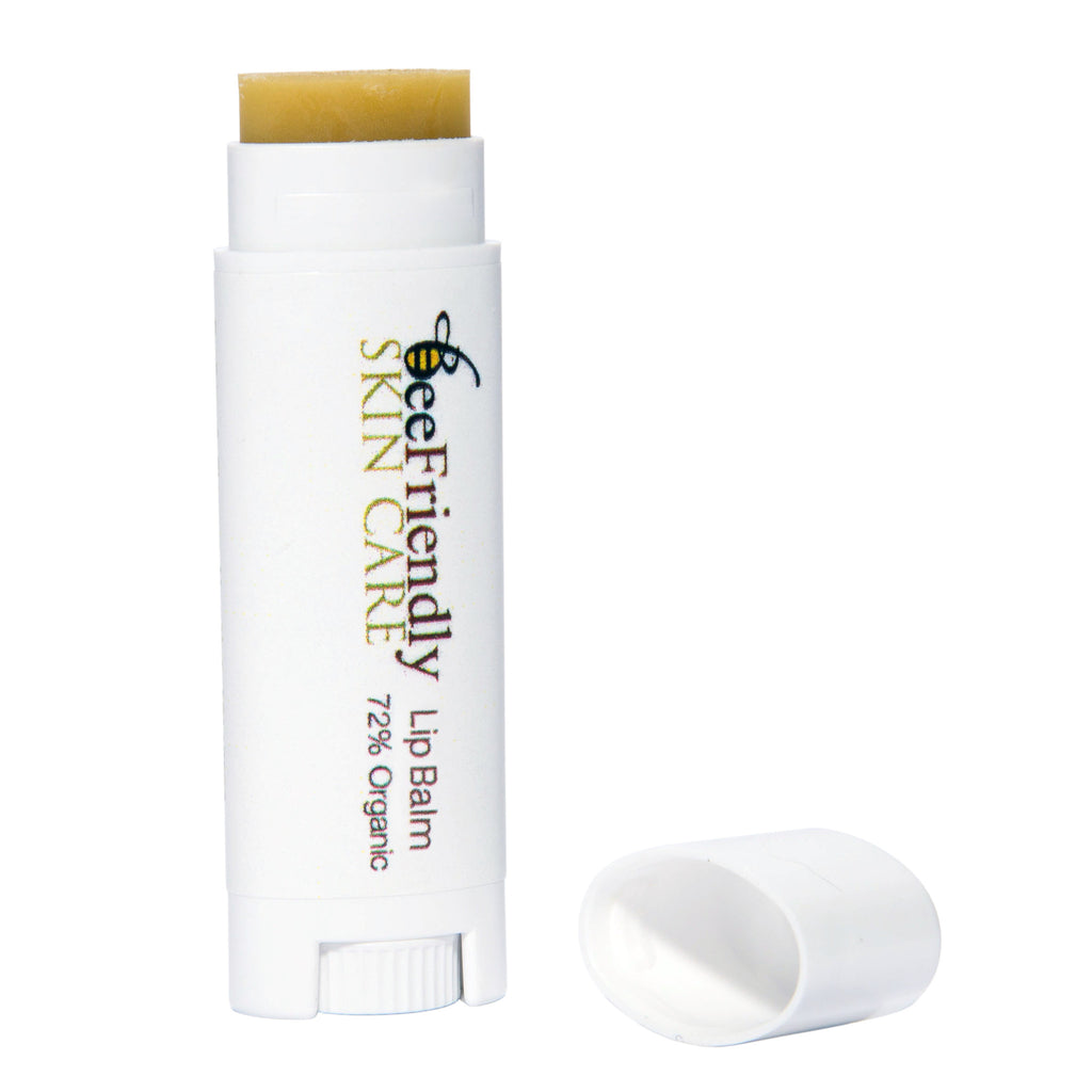 All Natural Organic Lip Balm - 3 Pack